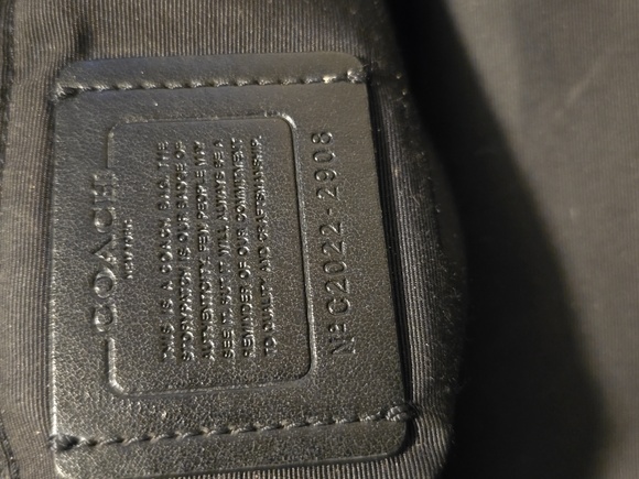 Coach. Signature Nylon Backpack in vibrant Blue and Pink. GUC. - Picture 13 of 14